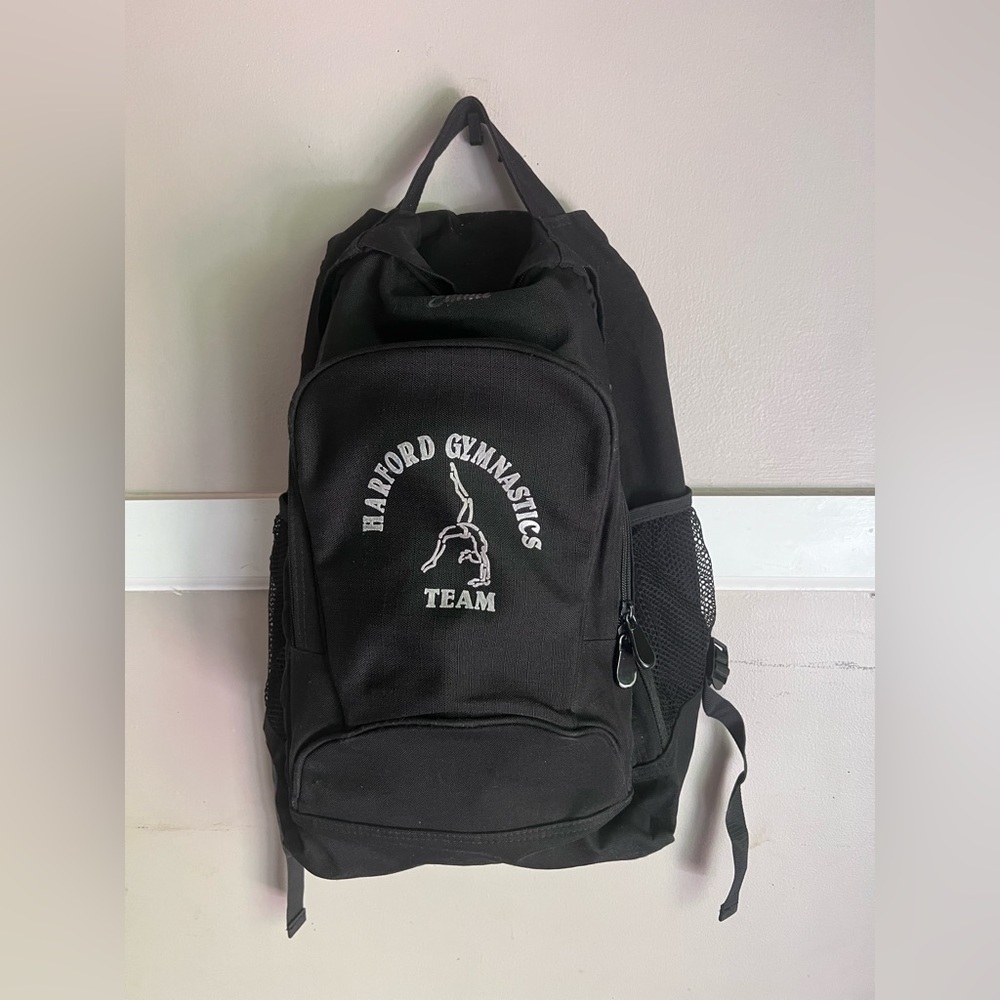 Black Gymnastics Team Backpack -